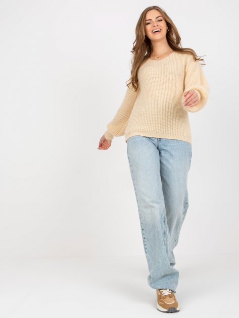 Sweter-TW-SW-BI-9029.84-beżowy