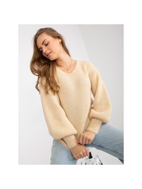 Sweter-TW-SW-BI-9029.84-beżowy