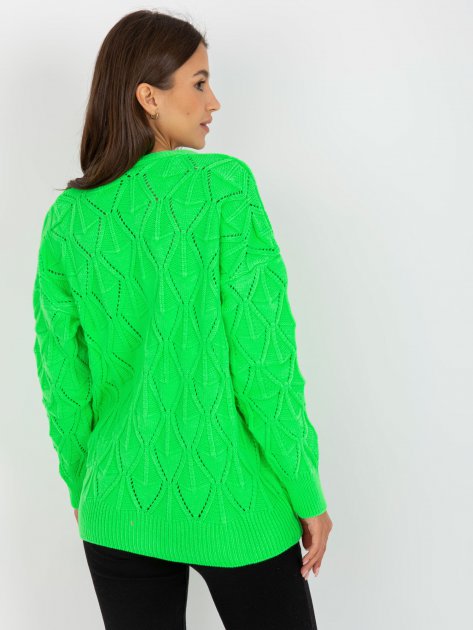 Sweter-LC-SW-8035.06X-fluo zielony