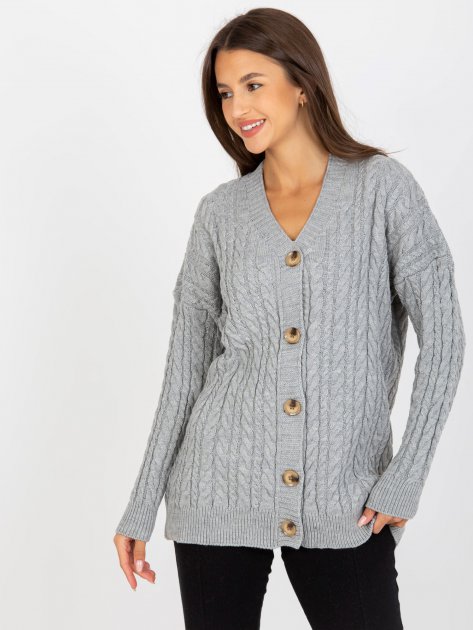 Sweter-LC-SW-8008.80P-szary