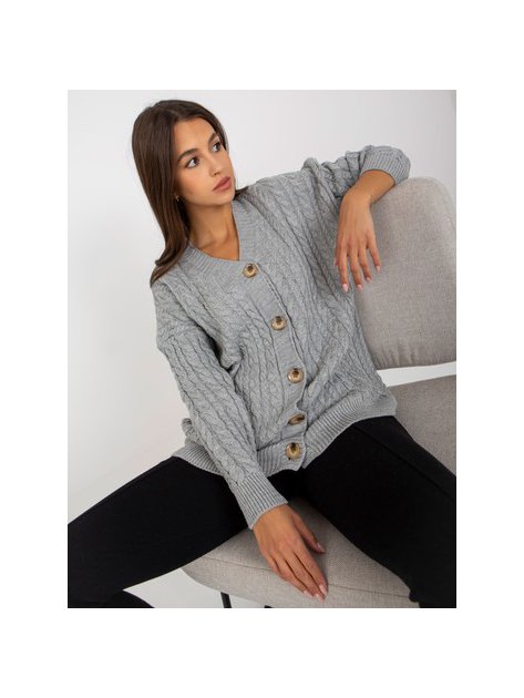 Sweter-LC-SW-8008.80P-szary