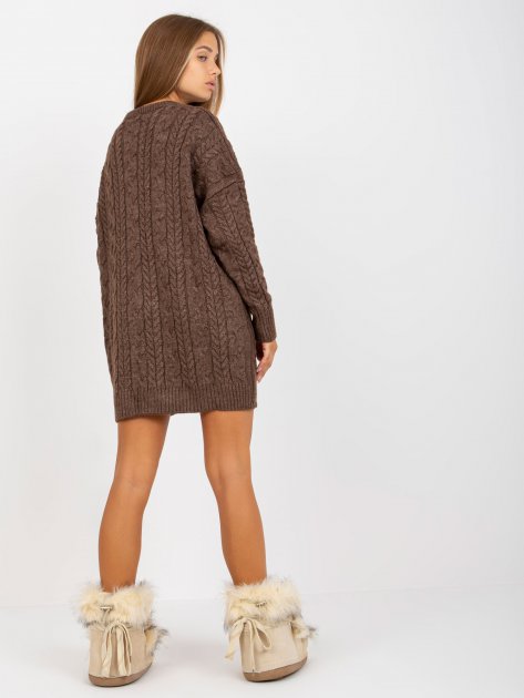 Sweter-LC-SW-8010.22P-brązowy