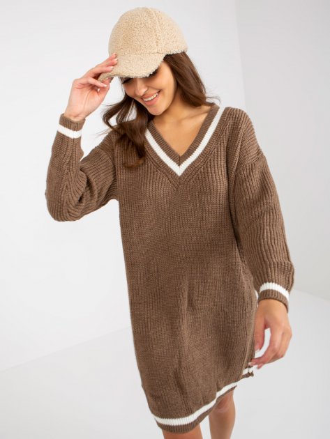 Sweter-LC-SW-8023.55P-brązowy