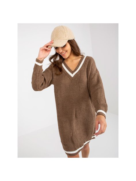 Sweter-LC-SW-8023.55P-brązowy