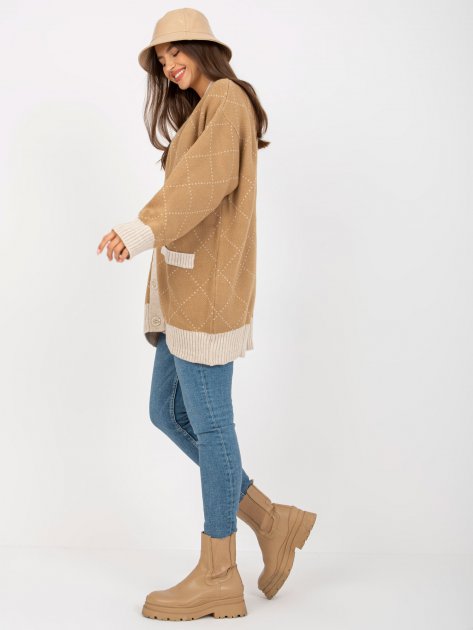 Sweter-LC-SW-0258.03P-camelowy