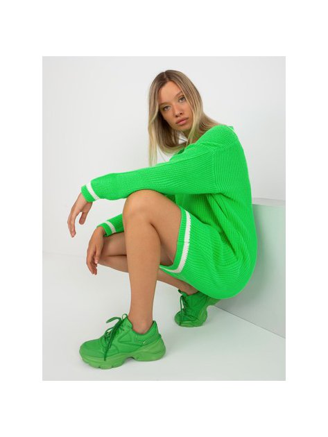 Sweter-LC-SW-8023.55P-fluo zielony