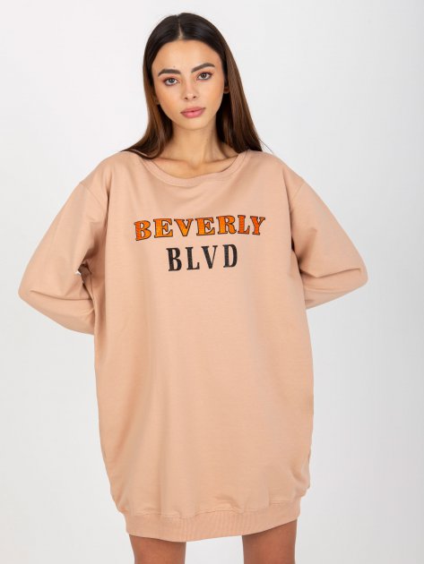 Bluza-VI-BL-3075.64P-ciemny bezowy