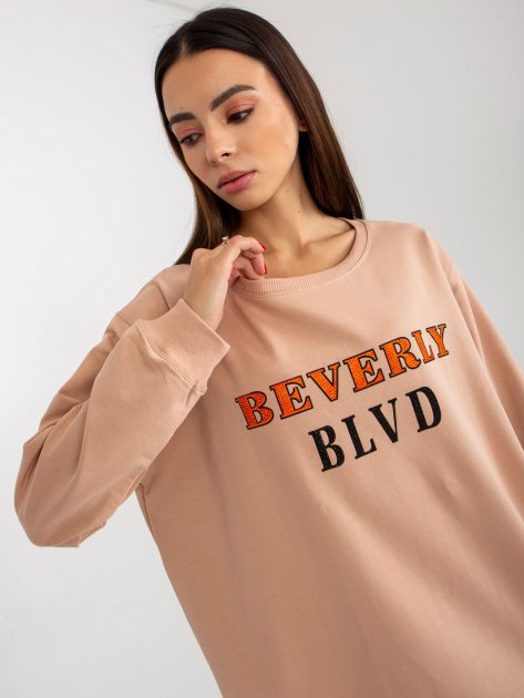 Bluza-VI-BL-3075.64P-ciemny bezowy