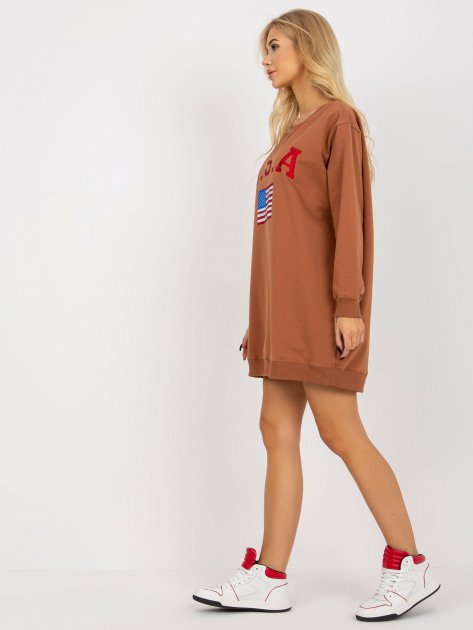 Bluza-VI-BL-3192.23P-jasny brązowy