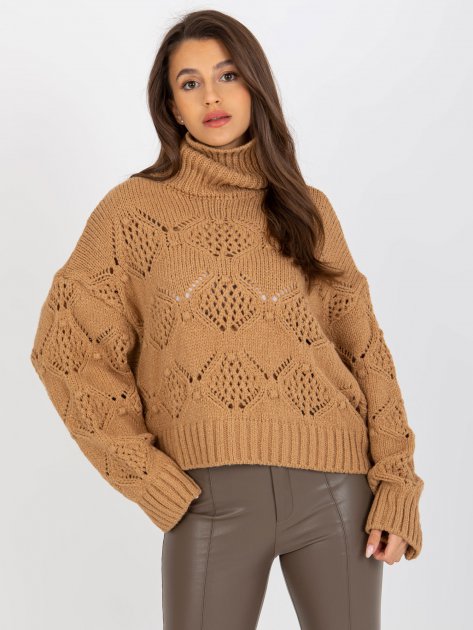 Sweter-EM-SW-1037-01.24X-camelowy