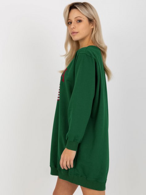 Bluza-VI-BL-3192.23P-ciemny zielony