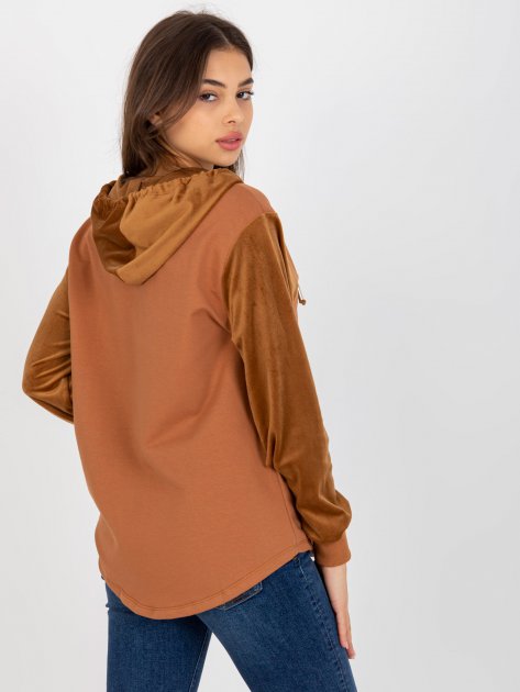 Bluza-FA-BL-8066.79-jasny brązowy