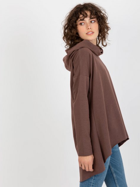 Bluza-EM-BL-U293.95-ciemny brązowy