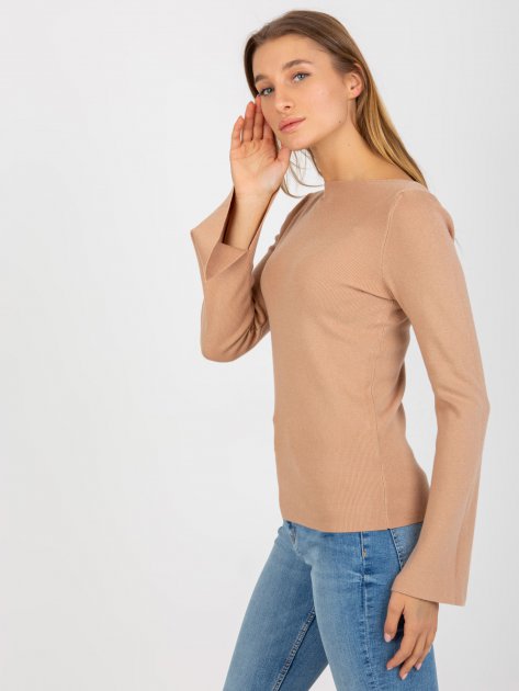 Sweter-NM-SW-DZ92587.38P-camelowy