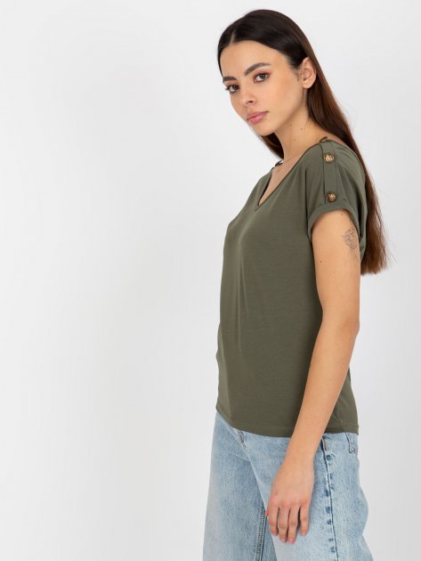 Bluzka-TW-BZ-BL-1006.56-ciemny khaki