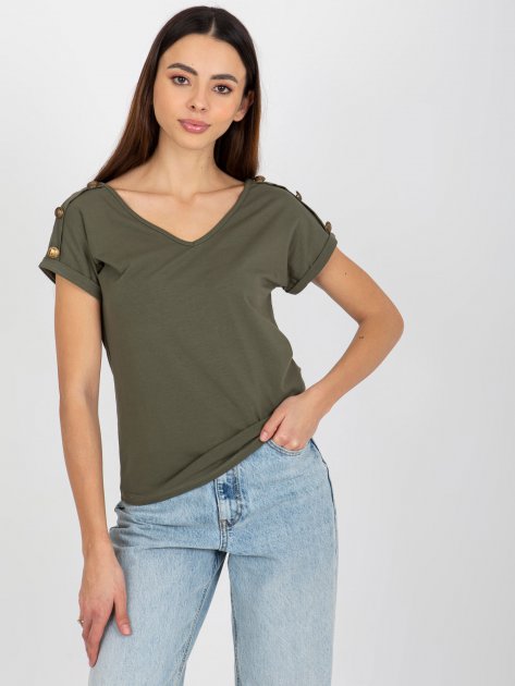 Bluzka-TW-BZ-BL-1006.56-ciemny khaki