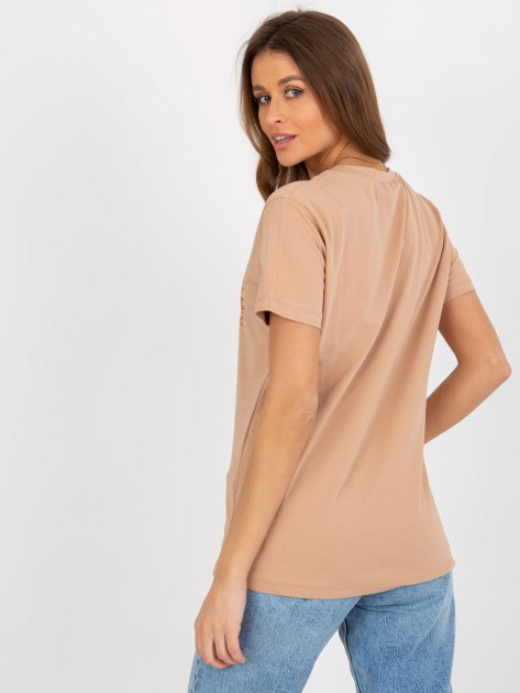 T-shirt-FA-TS-8385.07-camelowy