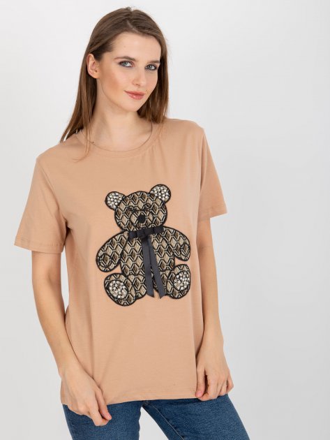 T-shirt-FA-TS-8443.84P-camelowy