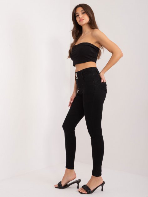 Spodnie jeans-NM-SP-L73.29P-czarny