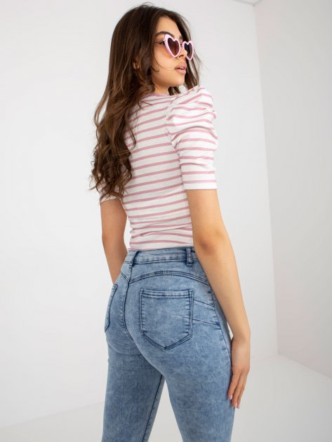 Spodnie jeans-NM-SP-L86.86-niebieski