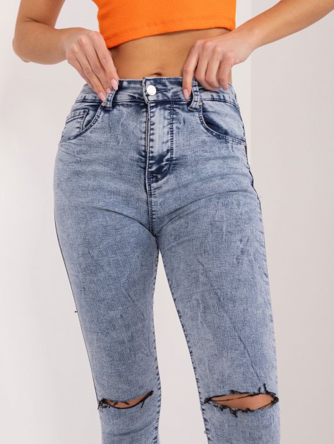 Spodnie jeans-NM-SP-H32.12X-niebieski