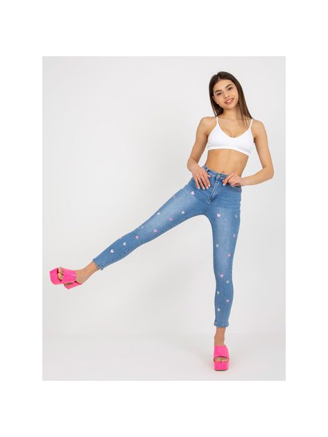 Spodnie jeans-NM-SP-D8012.60P-niebieski