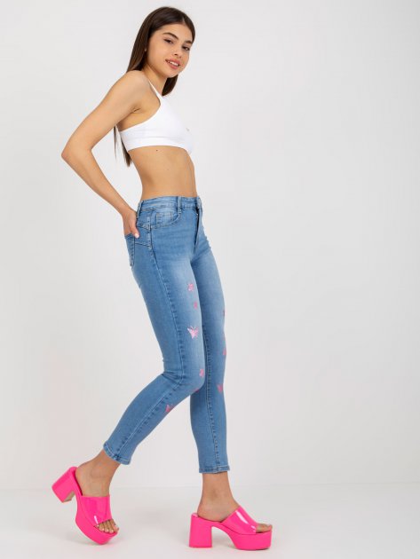 Spodnie jeans-NM-SP-JK105.85P-niebieski