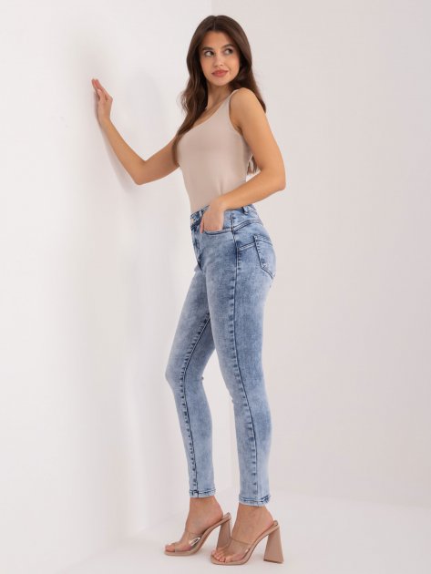 Spodnie jeans-NM-SP-K2818.04X-niebieski