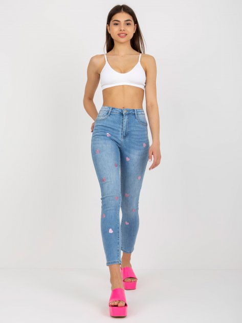 Spodnie jeans-NM-SP-D8005.39X-niebieski