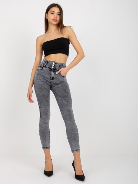 Spodnie jeans-NM-SP-L73.79P-ciemny szary