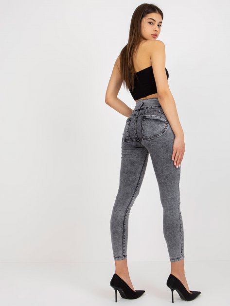 Spodnie jeans-NM-SP-L73.79P-ciemny szary