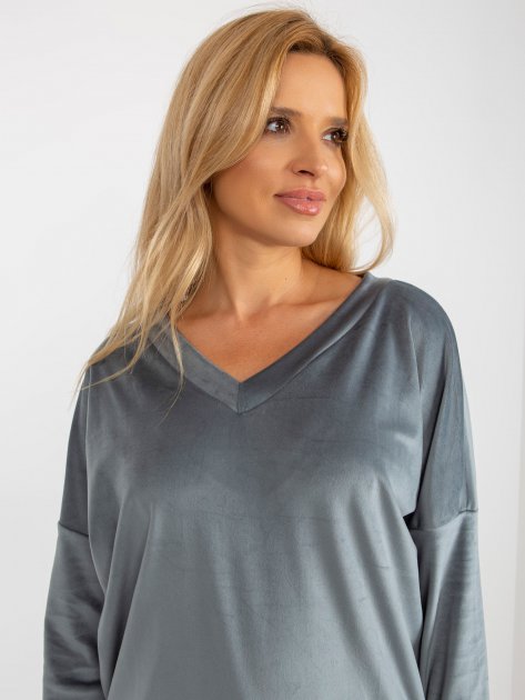 Bluza-RV-BL-8441.07P-szaro-niebieski