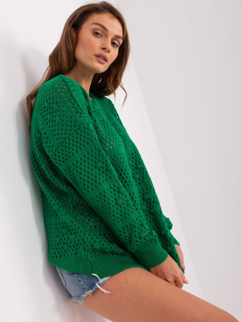 Sweter-BA-SW-9007.85P-zielony