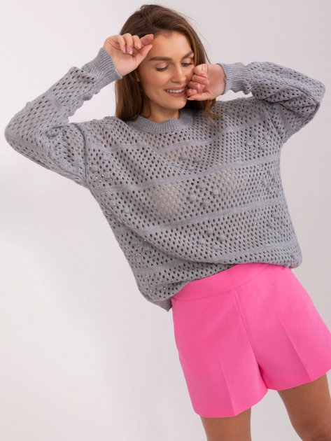 Sweter-BA-SW-9007.85P-szary