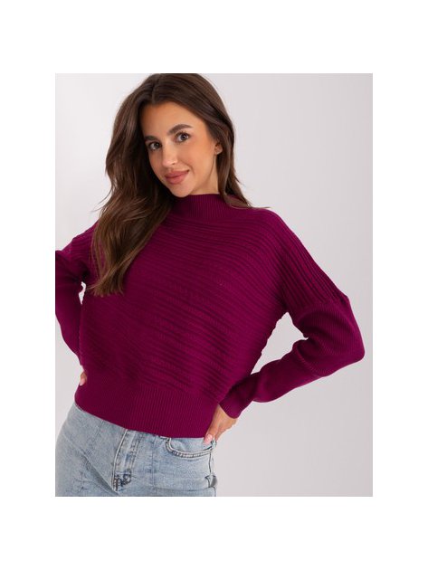 Sweter-AT-SW-2368.36X-fioletowy