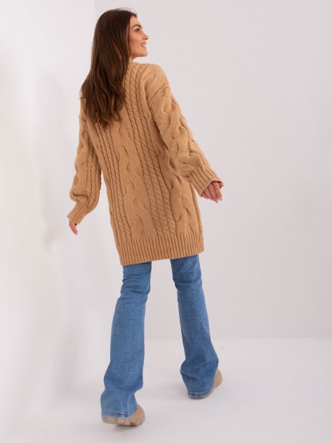 Sweter-AT-SW-2367-1.35P-camelowy