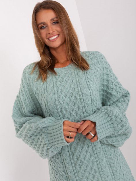 Sweter-AT-SW-2367-2.64P-mietowy