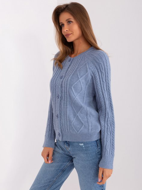 Sweter-AT-SW-2346-2.99P-szaro-niebieski