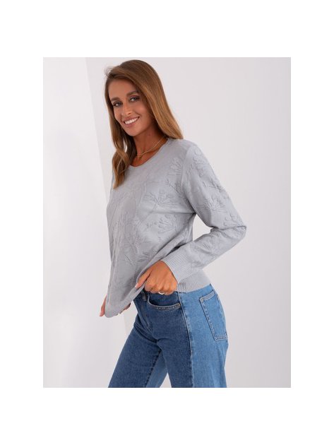 Sweter-AT-SW-2231.99P-szary