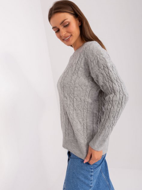 Sweter-AT-SW-2335.27-szary