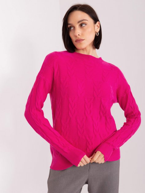 Sweter-AT-SW-2340.10-fuksjowy