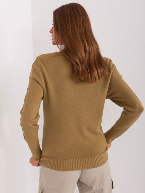 Sweter-AT-SW-2329.98P-oliwkowy