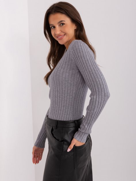 Sweter-PM-SW-PM1088.25-szary