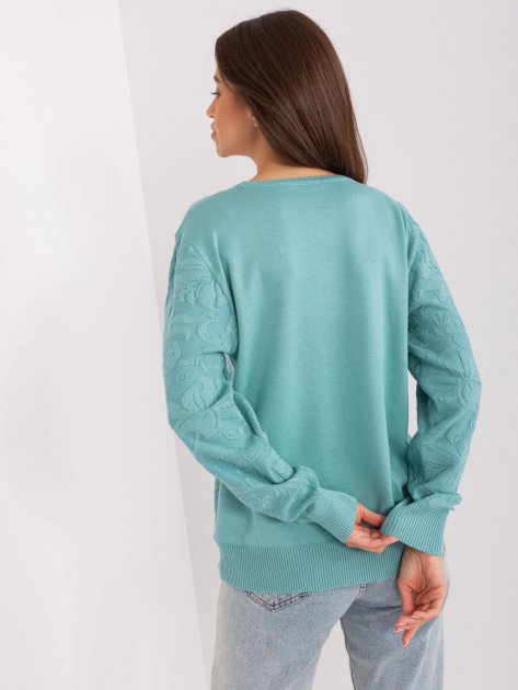 Sweter-AT-SW-2231A.00P-mietowy