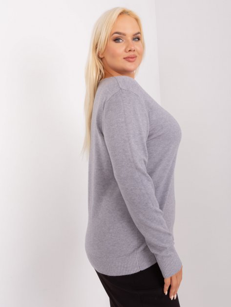 Sweter-PM-SW-PM-3897.06P-szary