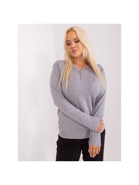 Sweter-PM-SW-PM-3897.06P-szary