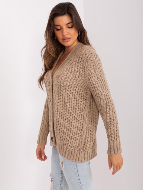 Sweter-BA-SW-8001-1.16P-ciemny bezowy