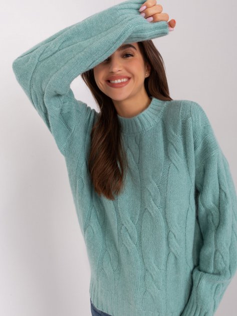 Sweter-AT-SW-0146.10P-mietowy