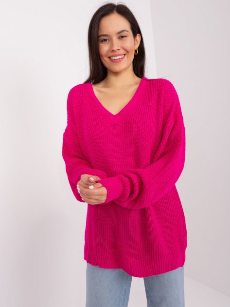 Sweter-BA-SW-8029.49P-fuksjowy