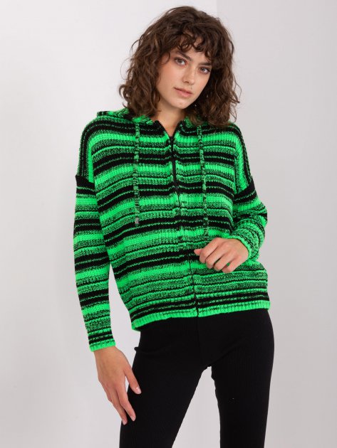 Sweter-BA-SW-8000.51P-czarno-zielony